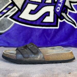 Size 40/W9 - Birkenstock Betula Narrow Sandals Gray Casual Shoes